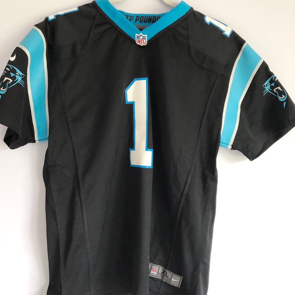 Cam newton Carolina panthers youth XL 18/20 Jersey